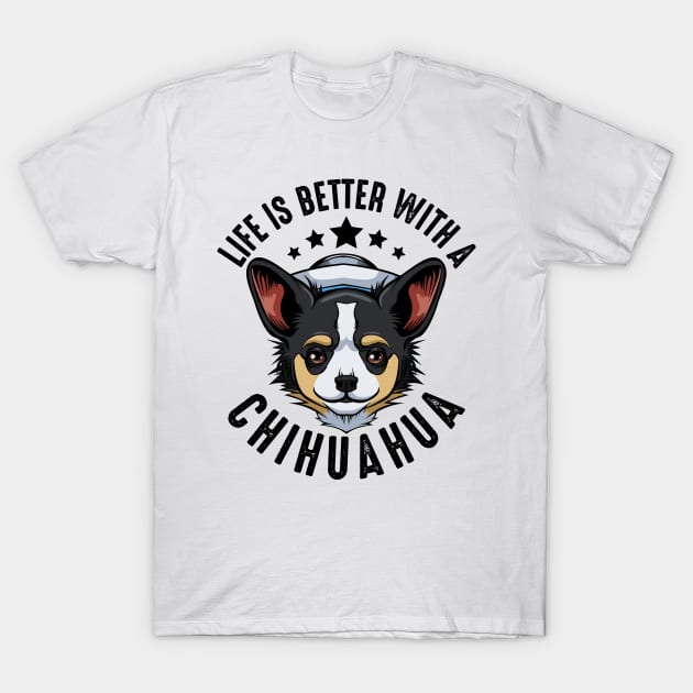 Chihuahua Dog T-Shirt by Lumio Gifts